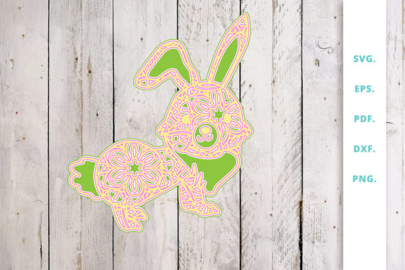 3D Multi Layer Bunny out of Mandala 2: A Strategic Asset for Modern Crafting Workflows