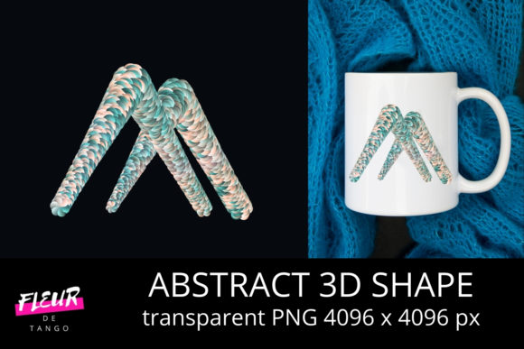 Abstract 3D Shape V.2: Elevating Your Creative Projects with Premium Transparent Assets