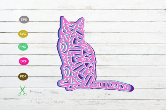 Cat 3D Cut File: Transforming Simple Shapes into Professional Earrings and Crafts