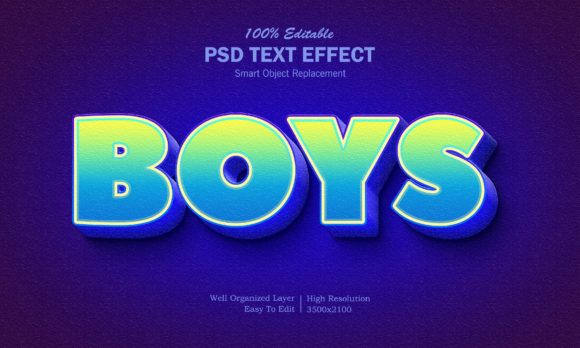 Mastering the 3D Boys Gradient Text Effect for Professional Visual Design