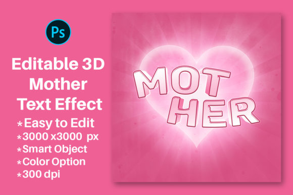 Mother Text Effect in 3D Style: Bringing Your Creative Ideas to Life