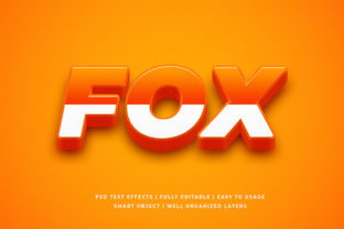 Transforming Ideas into Reality with the Fox 3d Text Effect Mockup