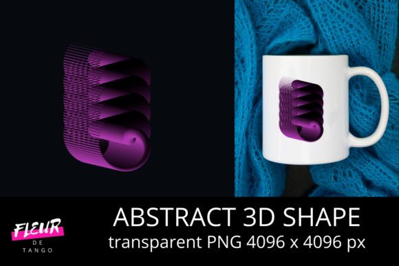 Unlocking Creativity with Abstract 3D Shape V.30: The Ultimate Transparent PNG for Your Projects