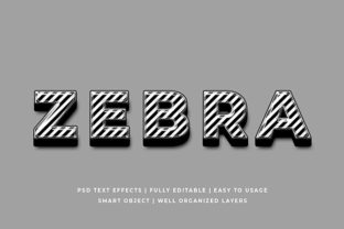 Unlocking Creativity with the Zebra 3D Text Effect Mockup: A Comprehensive Guide to High-Impact Design